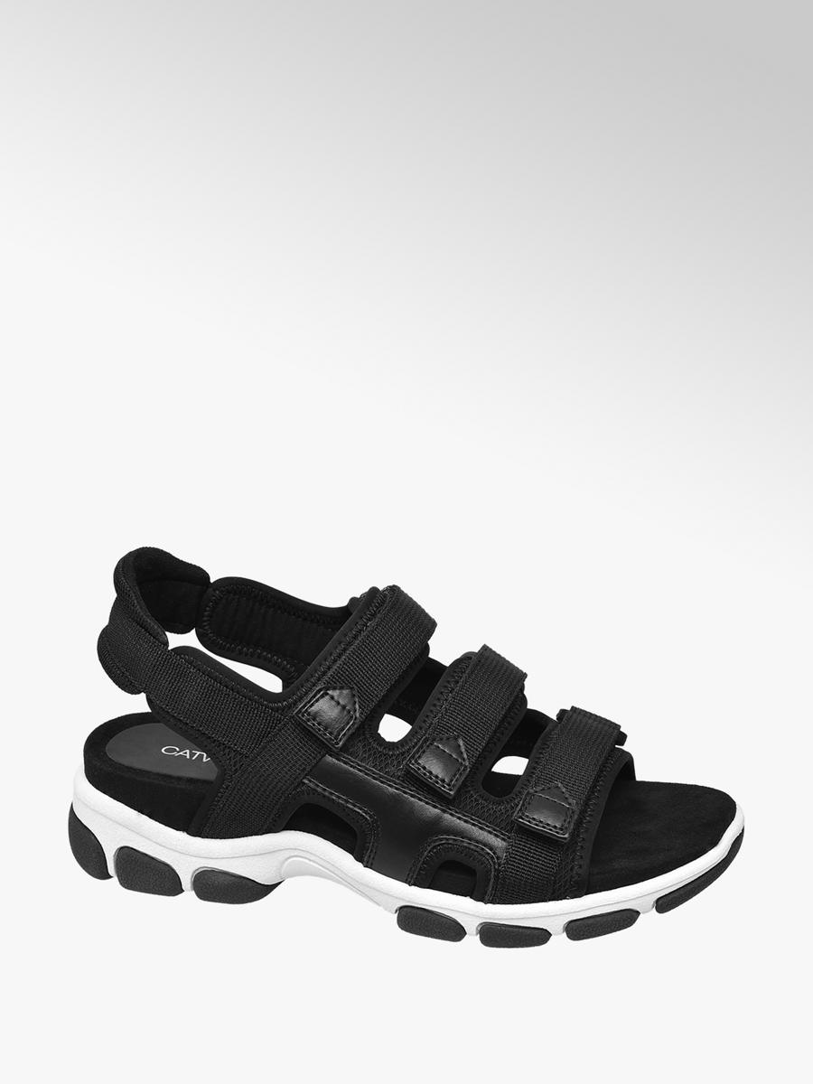 39,90 Sandale von Catwalk in schwarz DEICHMANN | Schuhe 39,90 Sandale von Catwalk in schwarz DEICHMANN | Schuhe